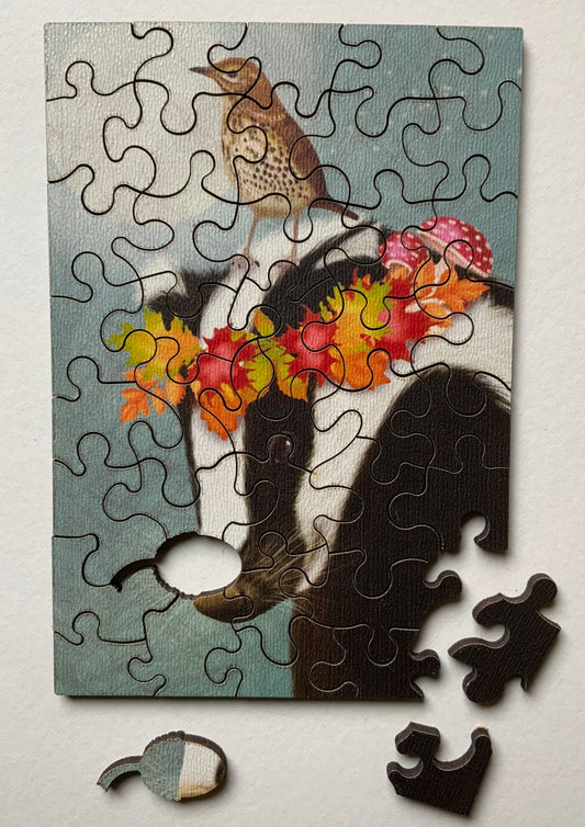 Harvest Moon Mini Wooden Jigsaw puzzle